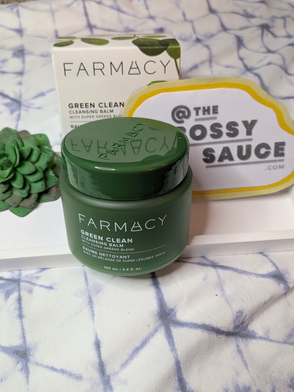 Farmacy Green Clean Makeup Removing Cleansing Balm NWT 100 ML